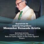 Exposición fotográfica conmemora los 100 años de Monseñor Fernando Ariztía en Huasco